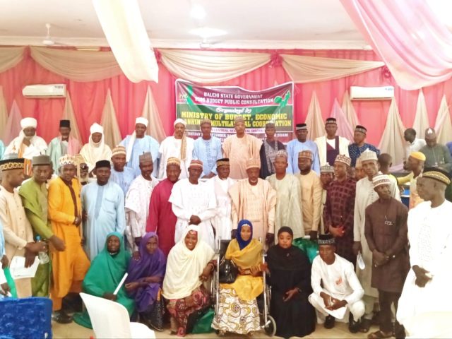 Bauchi 2025 Budget Public Consultative Meeting Kickstarts in Central Zone